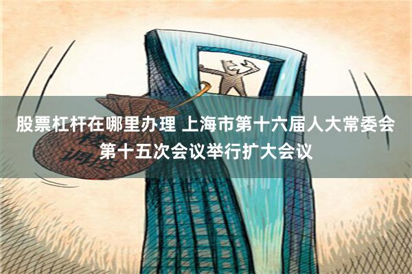 股票杠杆在哪里办理 上海市第十六届人大常委会第十五次会议举行扩大会议