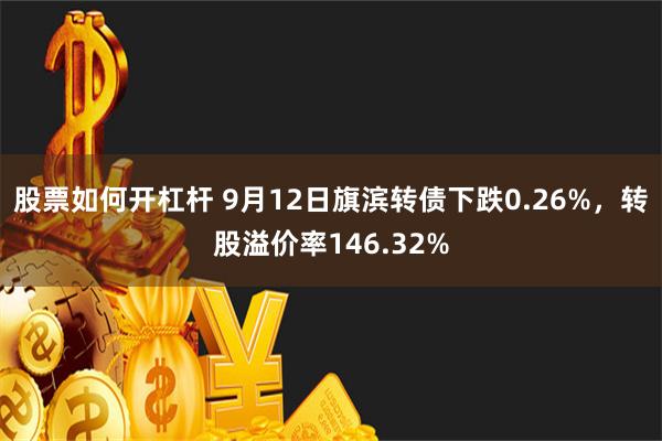 股票如何开杠杆 9月12日旗滨转债下跌0.26%，转股溢价率146.32%