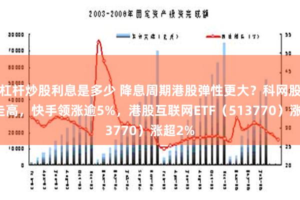 杠杆炒股利息是多少 降息周期港股弹性更大？科网股应声走高，快手领涨逾5%，港股互联网ETF（513770）涨超2%