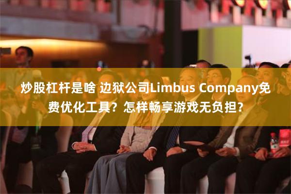 炒股杠杆是啥 边狱公司Limbus Company免费优化工具？怎样畅享游戏无负担？