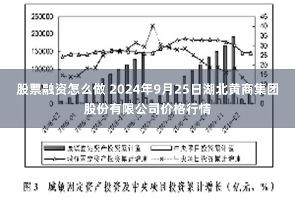 股票融资怎么做 2024年9月25日湖北黄商集团股份有限公司价格行情