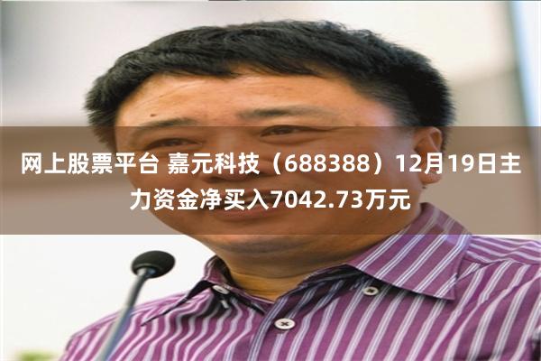 网上股票平台 嘉元科技（688388）12月19日主力资金净买入7042.73万元